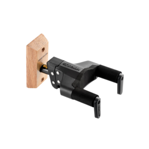 HÉRCULES GSP38WBW Plus colgador de guitarra con base de madera